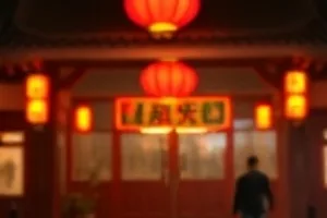 长夜将明：停电的楼道里一支蜡烛照亮半张脸