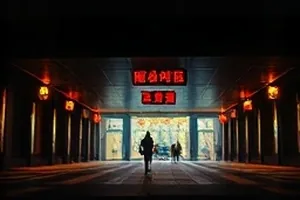 拾音人：田野里举着长杆话筒的录音师背影